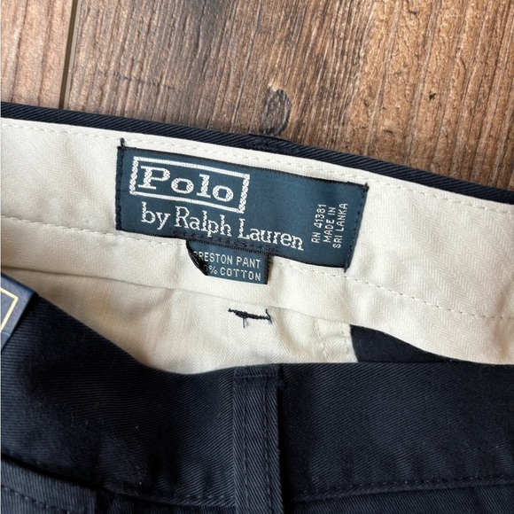 NEW Polo Ralph Lauren The Preston Pant Aviat Navy 100% Cotton Men's Size 42x32 - Picture 7 of 10